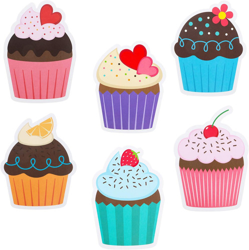 Pezzi ritagli cupcake - 60,
