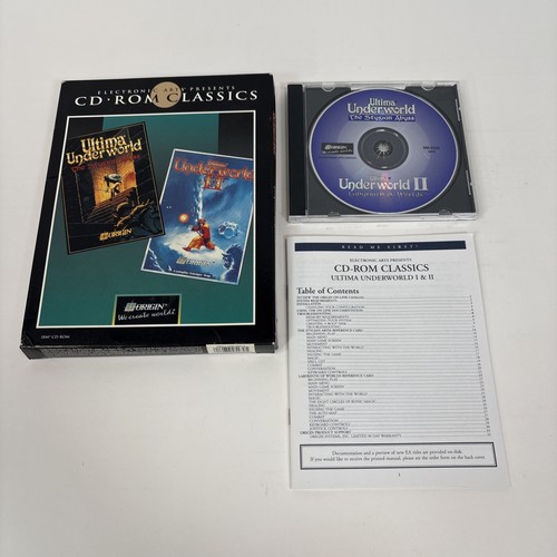 Ultima underworld 2 cd rom - underworld,
