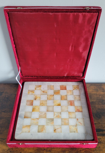Scacchiera marmo onice 30 - marmo,