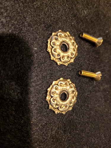 Coppia antiche rosette - antiche,