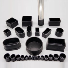 Coprisedia Tubolare Gomma Nero