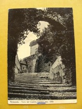 (FG.RR148) SERMONETA - TORRE DEL CASTELLO CAETANI (vg 1956, ed. Catone Solidea)