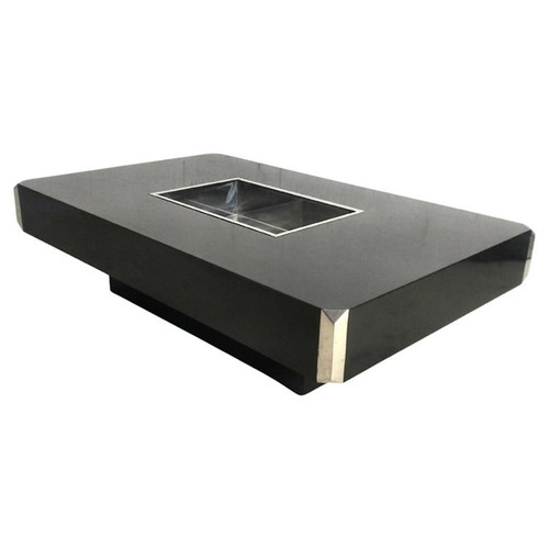 Alveo black lacquered coffee