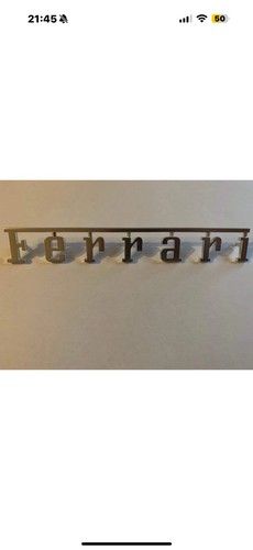 Scritta posteriore ferrari - posteriore,