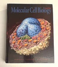 Molecular Cell Biology Book Second Edition Hardcover 1990 Darnell Lodish