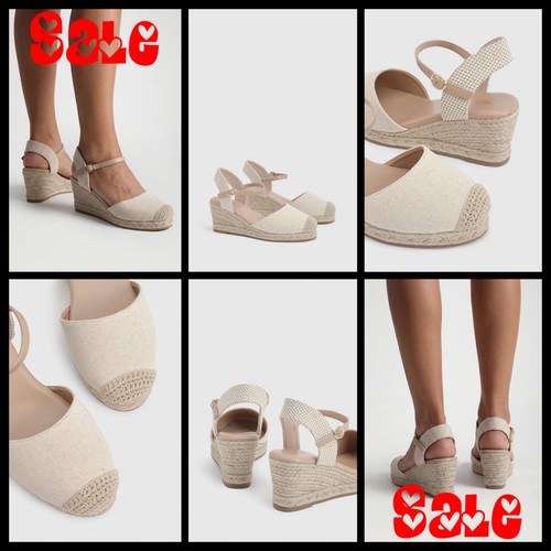 Sandali espadrillas beige - sandali,