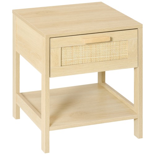 Homcom comodino moderno - moderno, con
