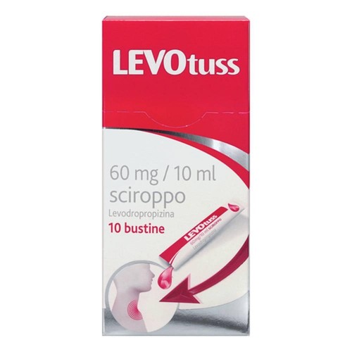Sciroppo levotuss 10 - mg/10, ml