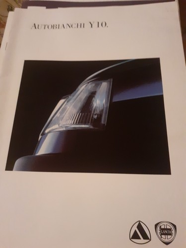 Depliant brochure lancia - depliant,