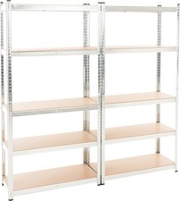 Doppio Scaffale Magazzino Alta