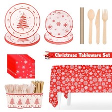 Natale Piatti Cena Set