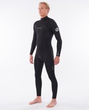 Rip Curl muta surf uomo Dawn Patrol Perf 53mm Chest Zip wetsuit man size M