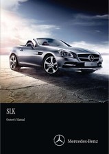 Mercedes-Benz SLK (R172) Manuale proprietari auto (2008 ad oggi) NUOVA STAMPA POSTA GRATUITA