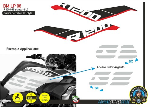 Kit adesivi bmw 1200 lc - 1200, gs