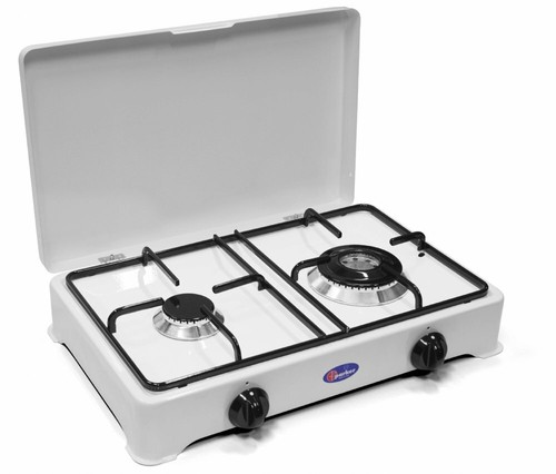Fornello gas fuochi doppia - fornello,