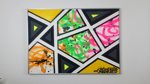 Quadro graffiti arte street