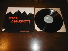 VINILE LP 33 GIRI CANTI