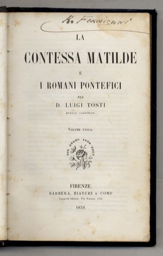 Contessa matilde i romani - contessa, e