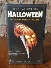 VHS HALLOWEEN LA NOTTE DELLE STREGHE (Cvc) 3° ediz horror John Carpenter RARA!