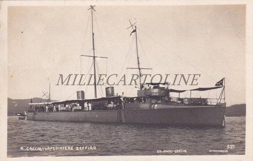 Cacciatorpediniere zeffiro - -,