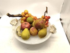 Lotto Frutta 10 Pezzi In Marmo