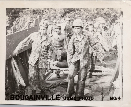 Ww2 usmc foto bougainville - usmc,