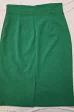 Gonna verde a tubino come