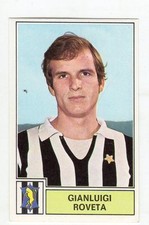 figurina - CALCIATORI PANINI 1971/72 NEW - JUVE ROVETA