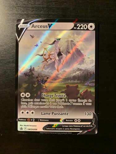 Carte pokémon arceus - carte, v