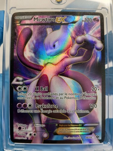 Mewtwo cartolina francese - ex,