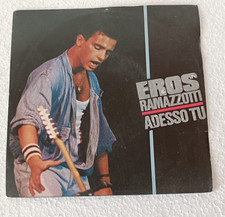 EROS RAMAZZOTTI - adesso tu - un nuovo amore - 45 giri 7'' RPM disco DDD A 6918