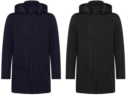 Trench uomo cappuccio parka
