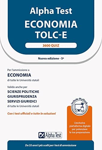 Alpha test economia - test, e