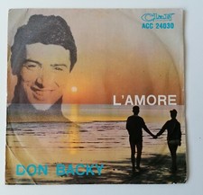 DON BACKY  "L'AMORE / UNA
