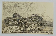 58556 Cartolina Illustrata - Reparto carri armati - RIPRODUZIONE