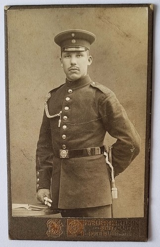 Bellissima foto cdv soldato - cdv,