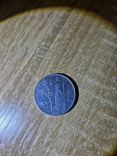 100 lire italy coin 1975 - italy,