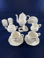 Mini porcelain cherub tea - mini,