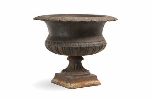 Antico vaso anfora - , ghisa
