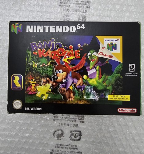 N64 banjo kazooie nintendo - n64,