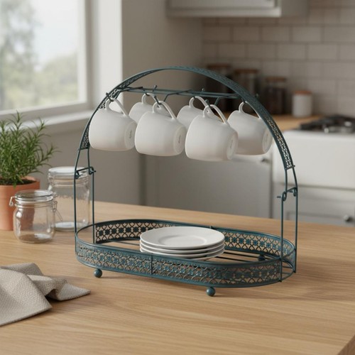 Portatazze con ganci stile - portatazze,