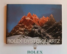 Genuine Rolex Oysterquartz 17000 17013 17014 19019 19018 Booklet Eng 4.1988
