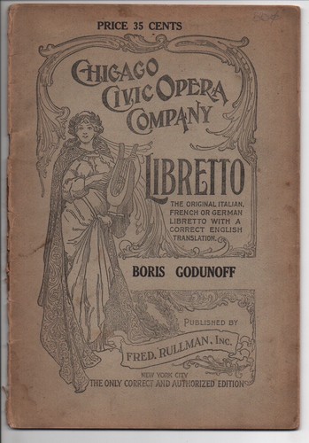 Chicago civic opera - chicago,