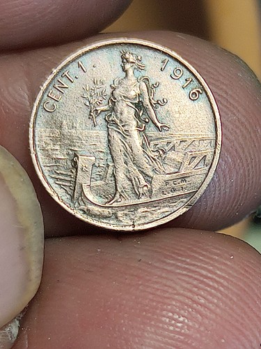 Moneta centesimo 1916 italia - moneta, 1