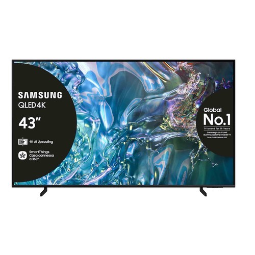Samsung qe43q60dauxzt qled - tv,