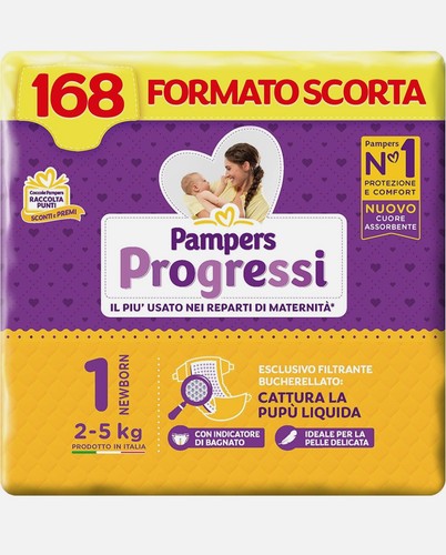 Pampers progressi newborn - progressi,