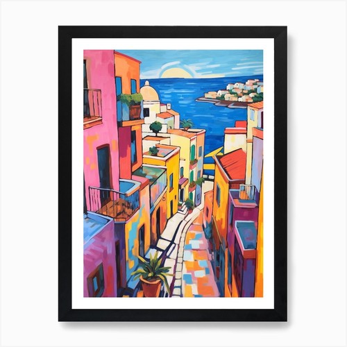 Quadro napoli italia dipinti - quadro,