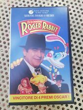 Chi ha incastrato ROGER RABBIT Walt Disney VHS videocassetta
