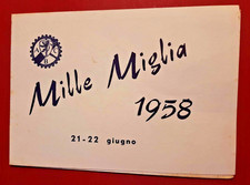 Mille miglia 1958 depliant - 1958,