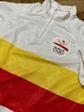 Rara Maglia Ciclismo Vintage Replica Spagna Olimpiadi Barcelona ‘92 per Eroica